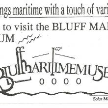 Bluff Maritime Musem Logo Old